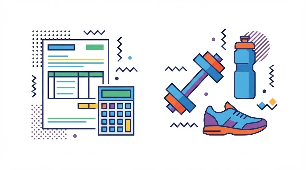 2026년 재테크 로드맵 1분기 연말정산과 운동시설 소득공제를 상징하는 이미지