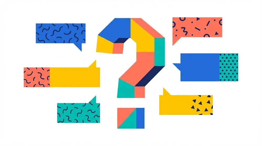 2026년 최저시급에 대해 자주 묻는 질문들을 상징하는 아이콘