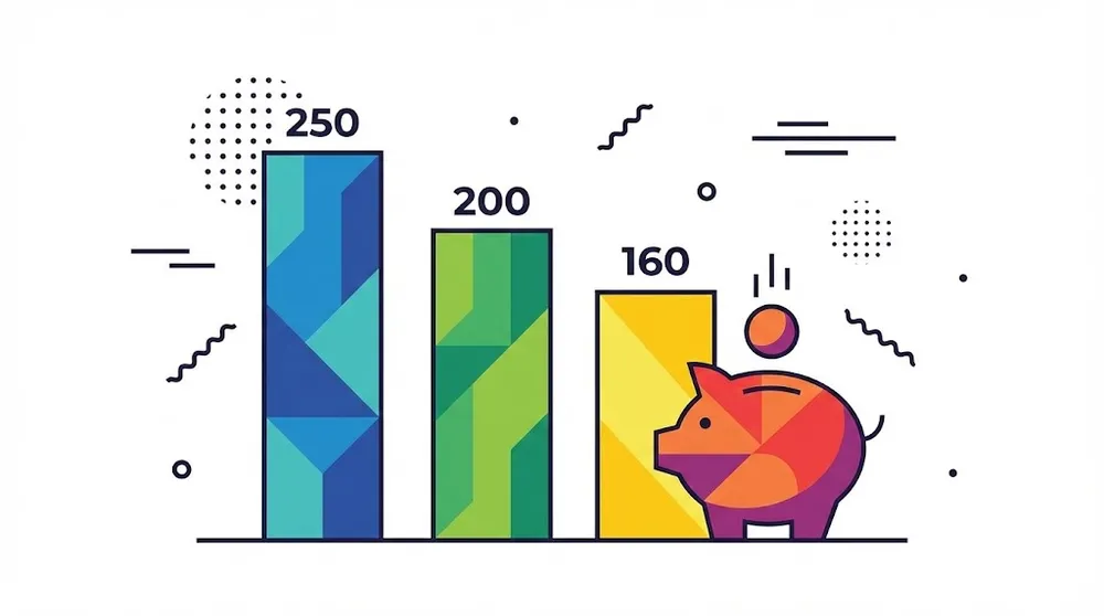 2026년 달라지는 육아휴직 급여의 기간별 차등 상한액을 시각화한 도표
