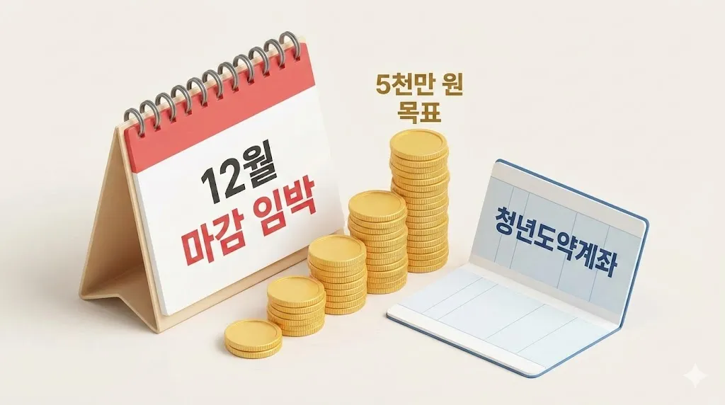 2026년 청년도약계좌 신청 마감 임박과 5천만 원 목돈 만들기 이미지