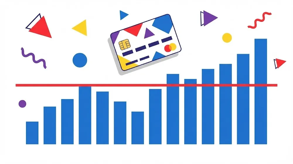 총급여의 25%를 넘겨야 적용되는 연말정산 카드 공제 원리 설명 그래프