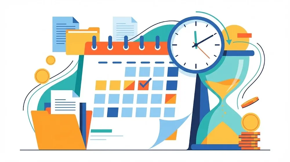 1월 14일 마감 기한 전 홈택스 부양가족 자료제공 동의가 필요한 이유를 상징하는 일러스트