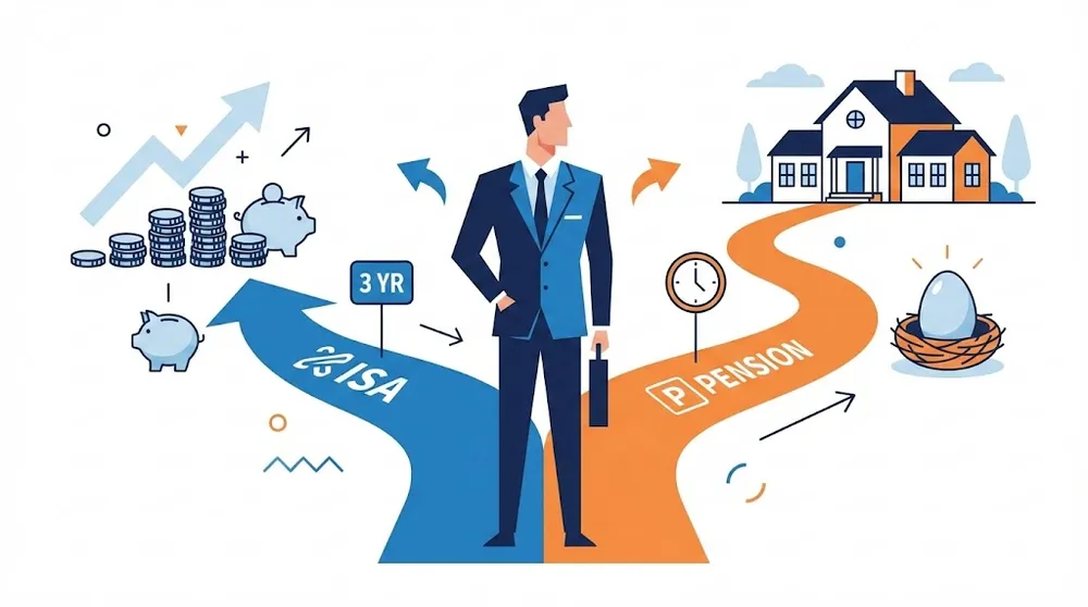 ISA 3년 만기 후 해지 재가입과 연금 이전 전략을 고민하는 직장인 아빠의 모습