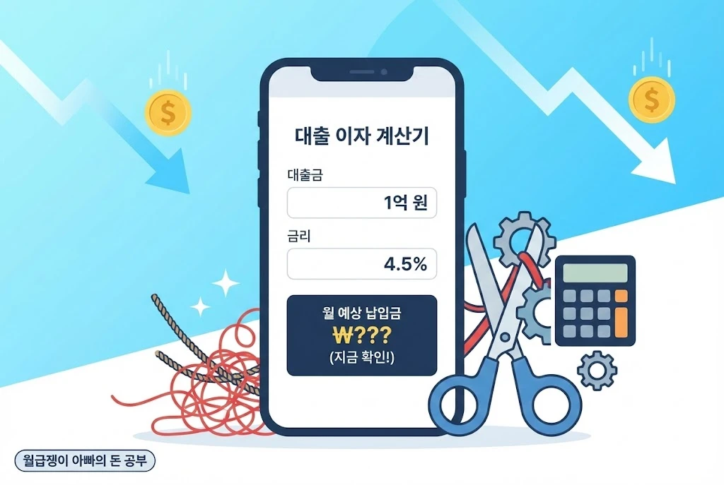 대출 이자 계산기
