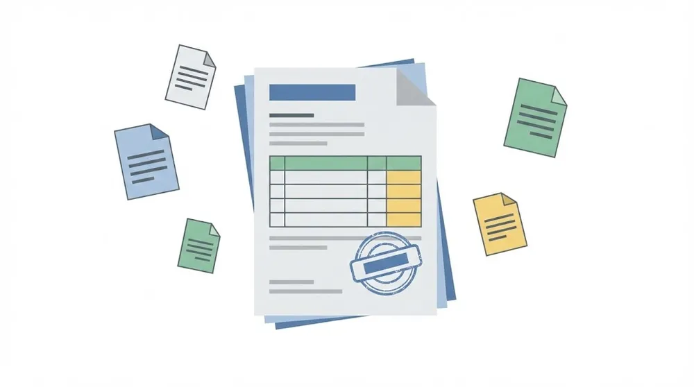 연말정산 기부금 영수증 증빙을 위한 수동 서류 준비 이미지