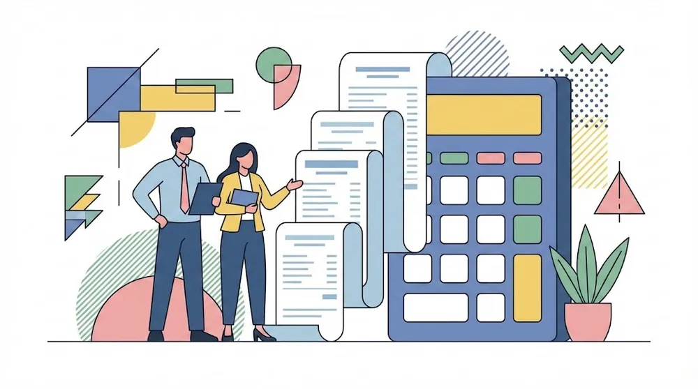 맞벌이 부부가 연말정산 환급을 위해 의료비 몰아주기 전략을 세우는 모습