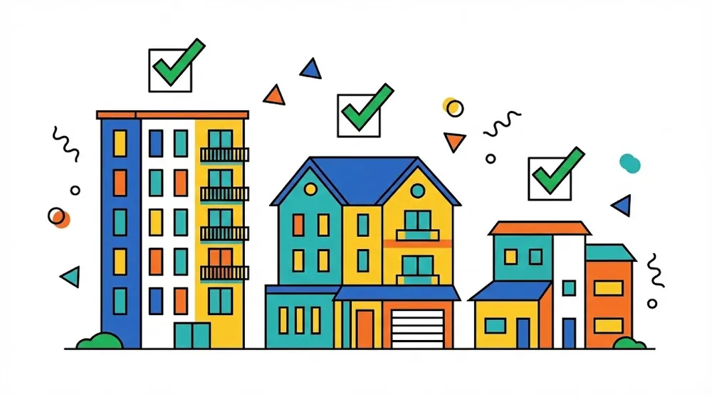 월세 세액공제 적용 대상인 다양한 형태의 주택들