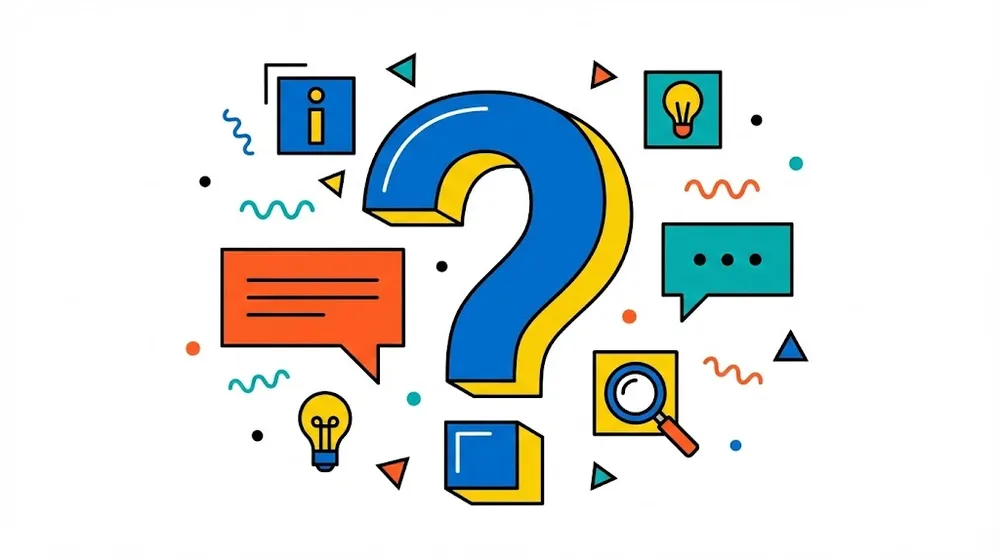 월세 세액공제에 대해 자주 묻는 질문들을 상징하는 아이콘