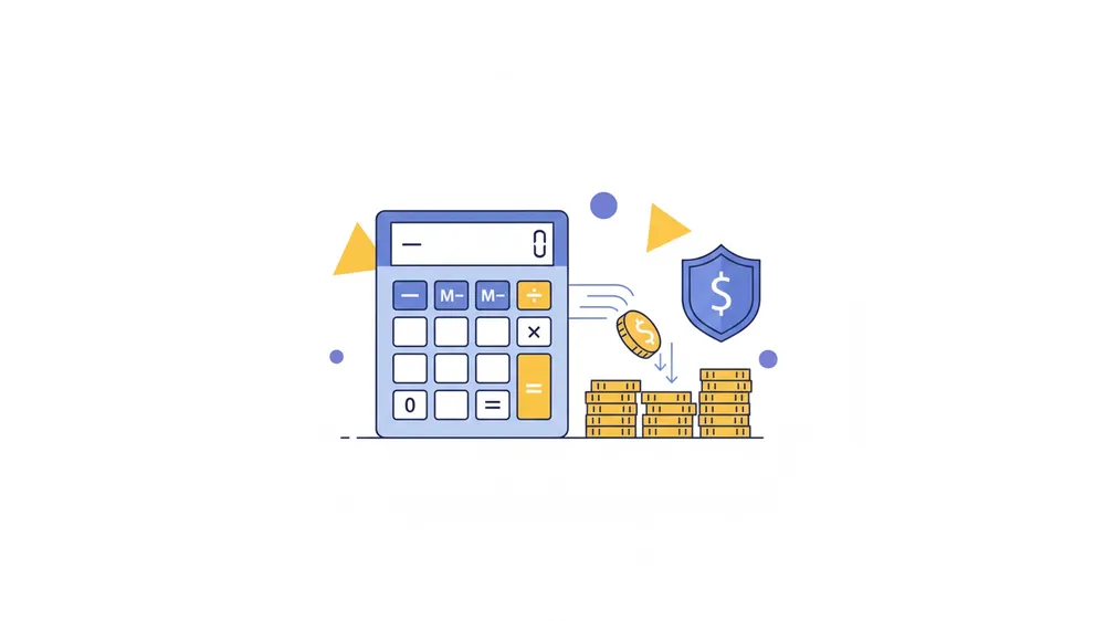 해외주식 양도소득세 계산법과 250만 원 기본 공제 원리 일러스트