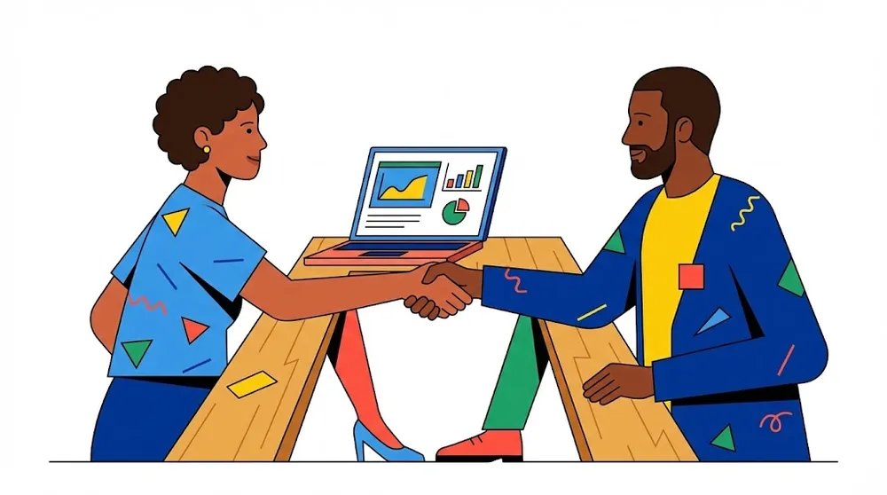 부모님 인적공제 중복 신청을 방지하기 위해 형제들이 대화로 합의하는 모습