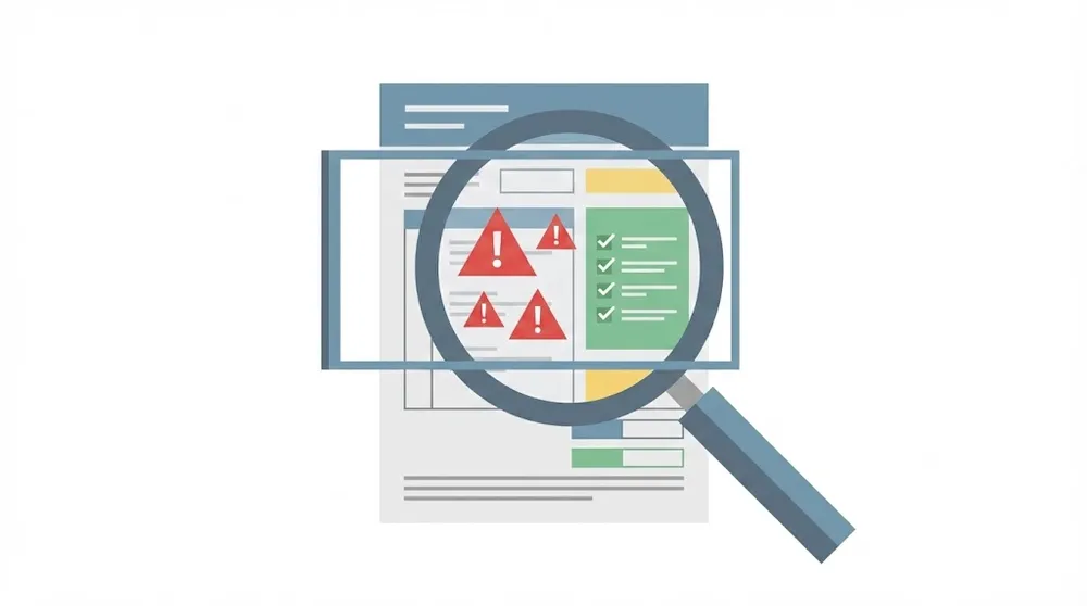 연말정산 부양가족 자료제공 동의 시 주의사항을 확인하는 돋보기