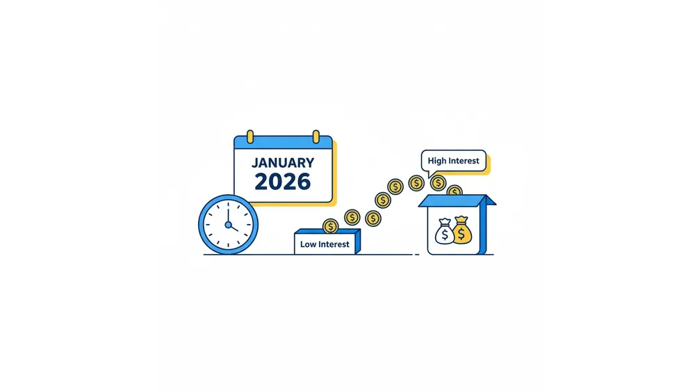 1월 재테크를 위해 고금리 파킹통장으로 계좌를 갈아타야 하는 이유 시각화