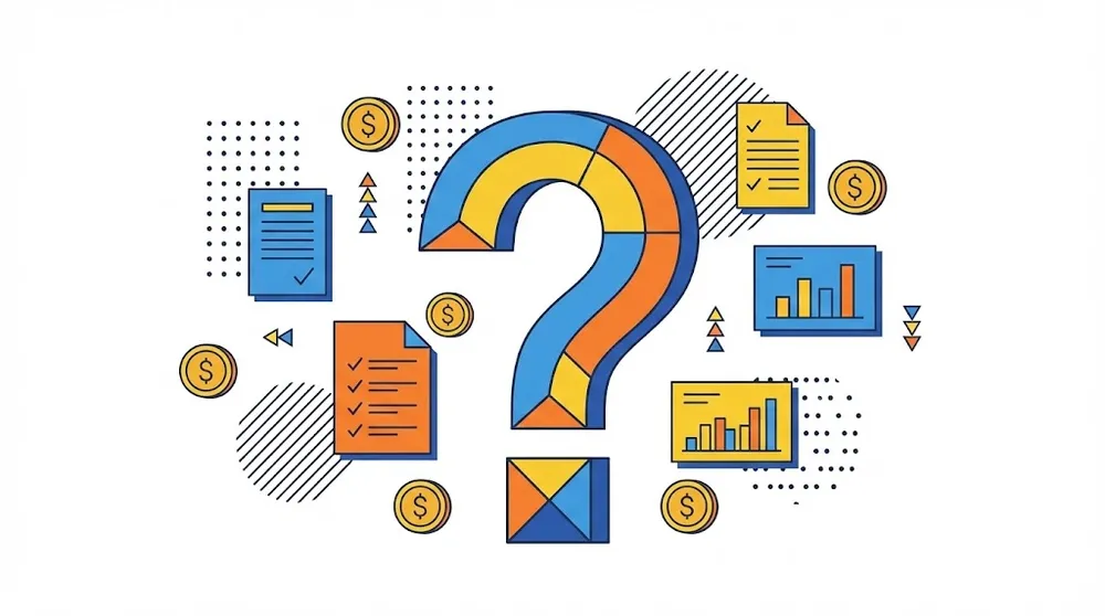 청년 도약 계좌 가입 및 운영 관련 자주 묻는 질문 FAQ 일러스트