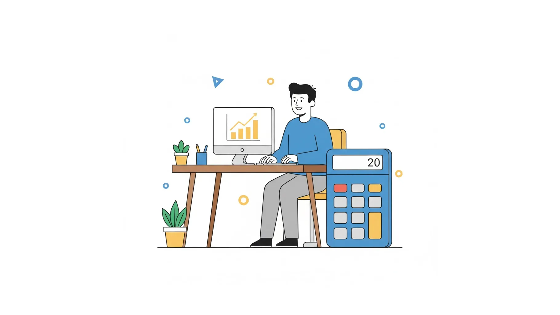 기초연금 소득인정액 계산법 중 근로소득 공제를 상징하는 근로자 이미지