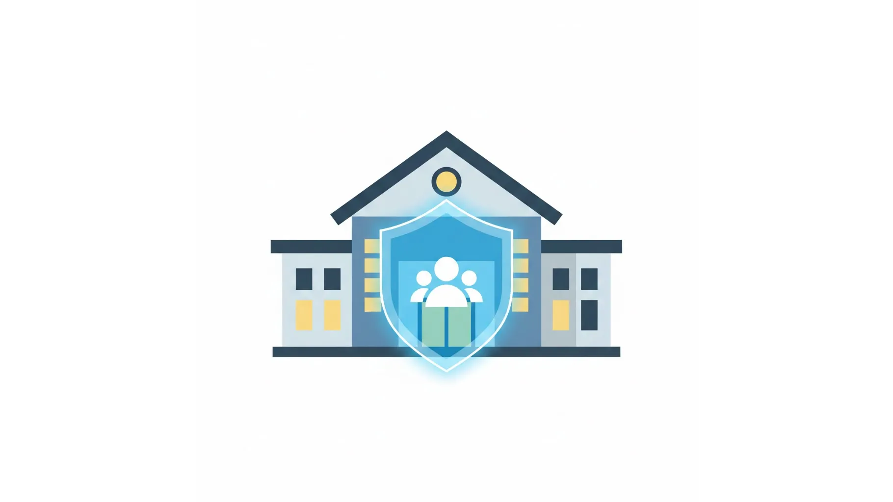 교육기관 휴지 폐지 신고 시 학습자를 보호하는 개념도