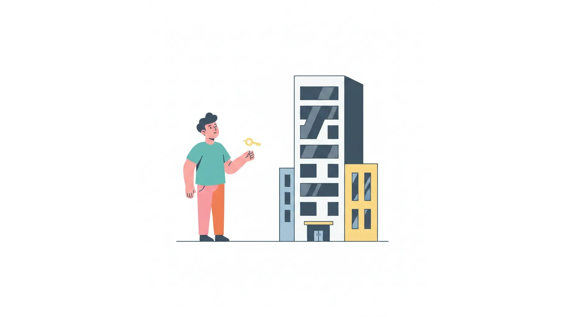 대도시 1인 가구 긴급주거지원 신청 안내 이미지