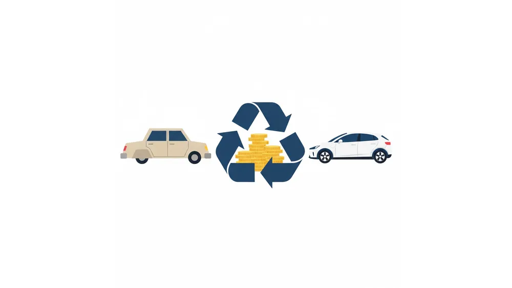 내연기관차를 전기차로 교체하고 신설된 전환지원금 100만 원을 받는 과정