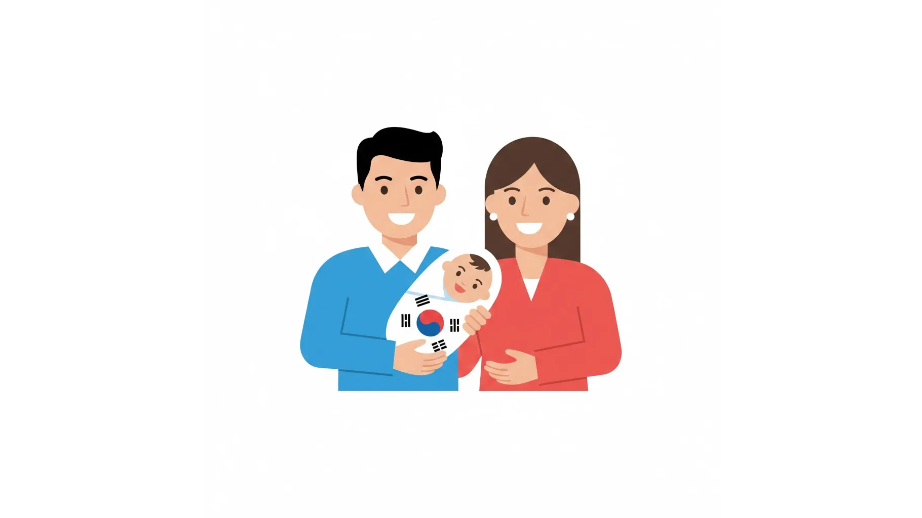 복수국적 아동도 받을 수 있는 첫만남이용권 혜택을 받는 다양한 배경의 가족