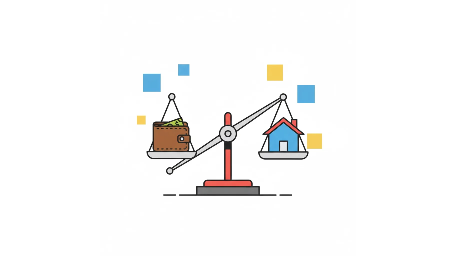 기초연금 소득인정액 계산법의 기본 개념인 소득과 재산의 균형