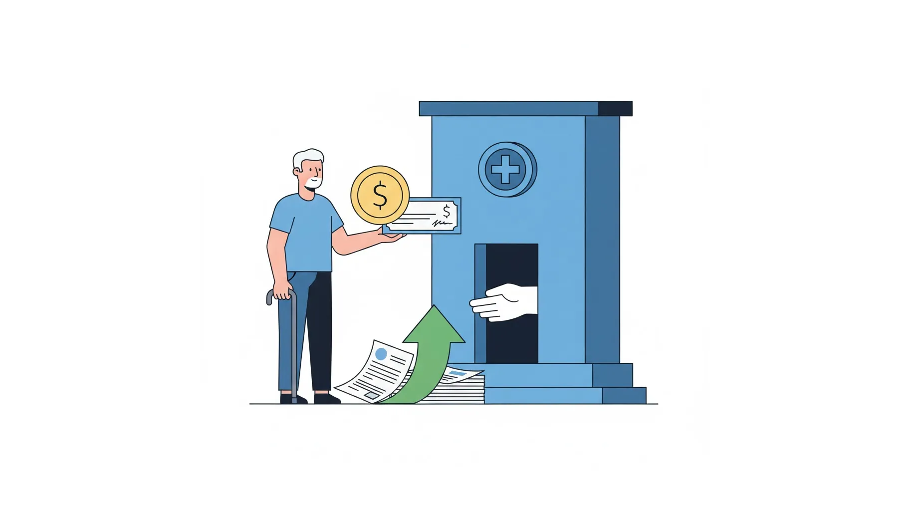 의료급여 본인부담 상한제 환급금 계산 시뮬레이션