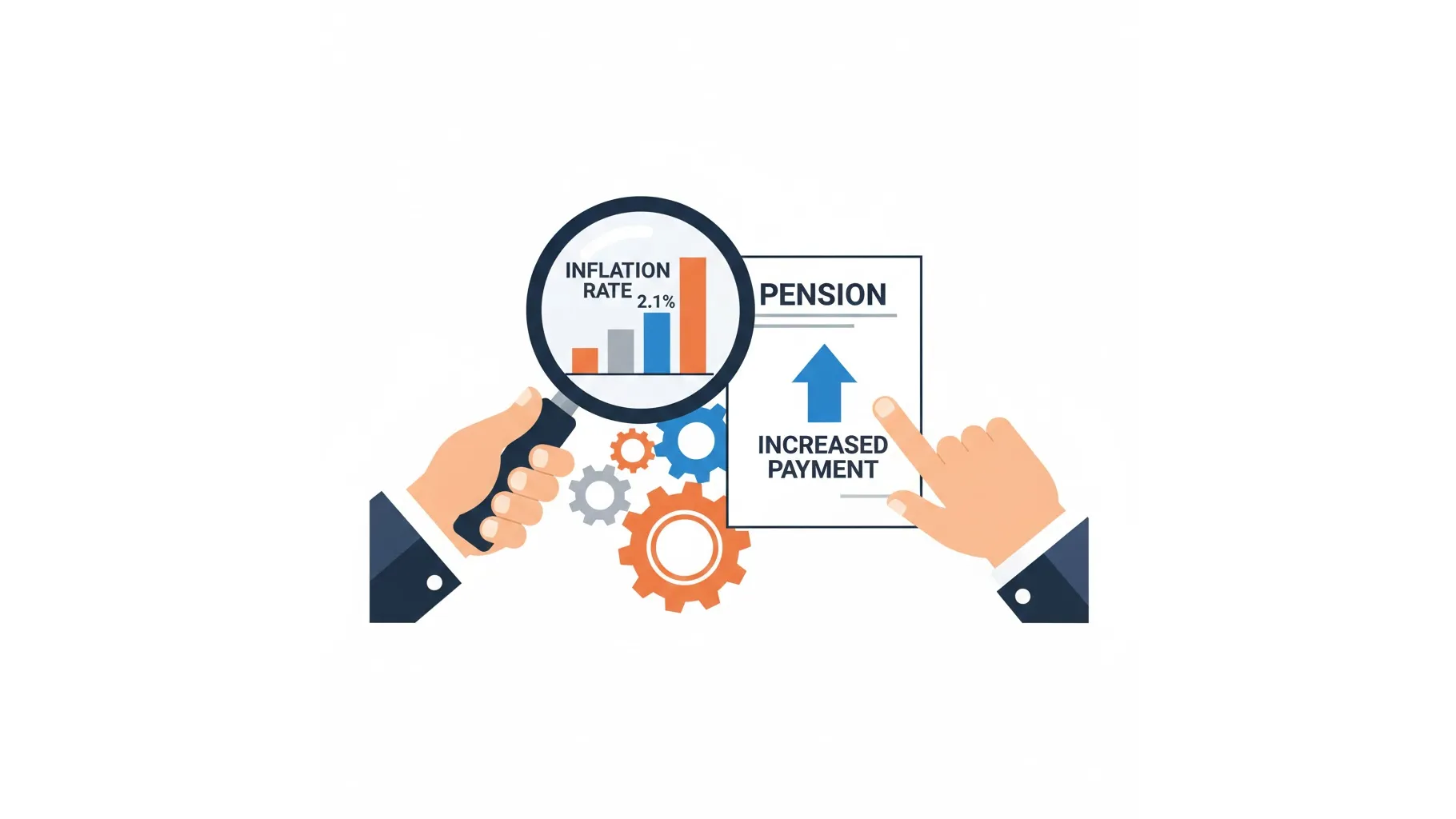 2026년 기존 국민연금 급여액 조정 원리를 설명하는 이미지