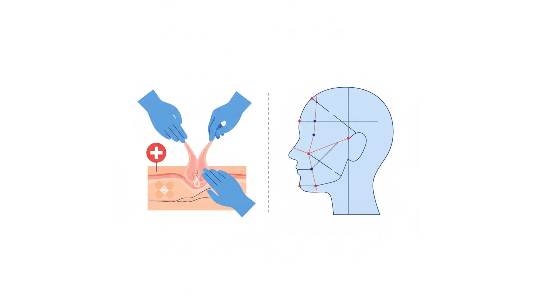 상병수당 지원 제외 및 인정 사례 중 치료 목적 성형수술
