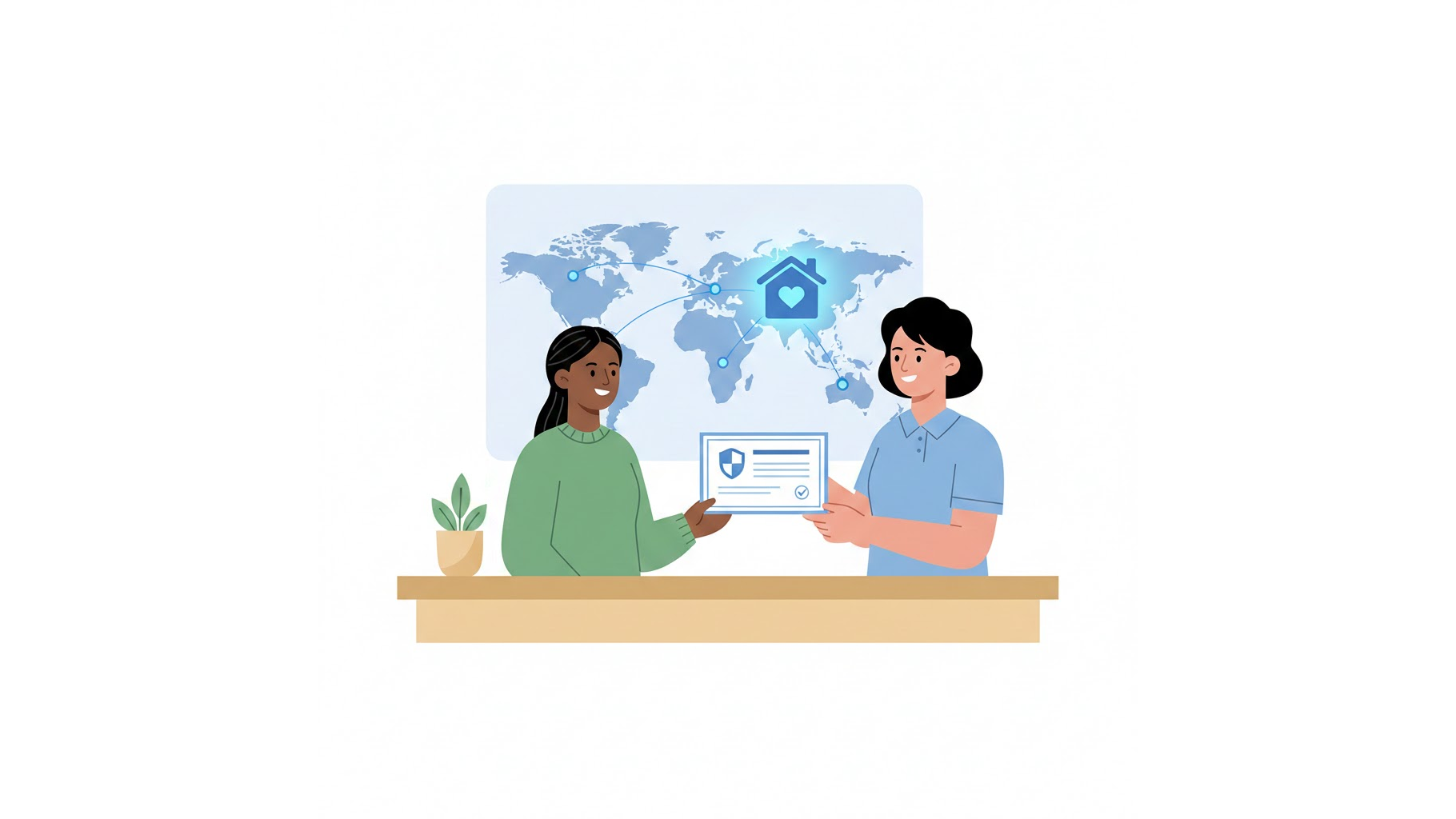 2026년 난민 인정자를 위한 기초생활보장 수급권 및 상담 안내 시각화