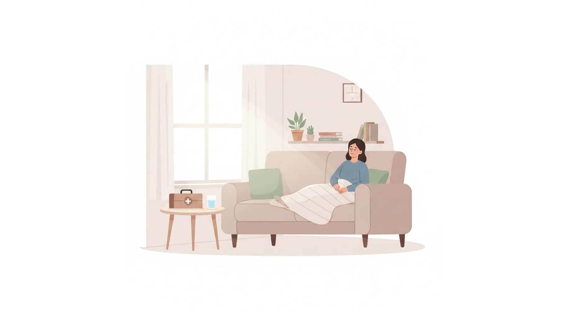 매출 215만 원 이상 자영업자 상병수당 신청 가이드 메인 이미지