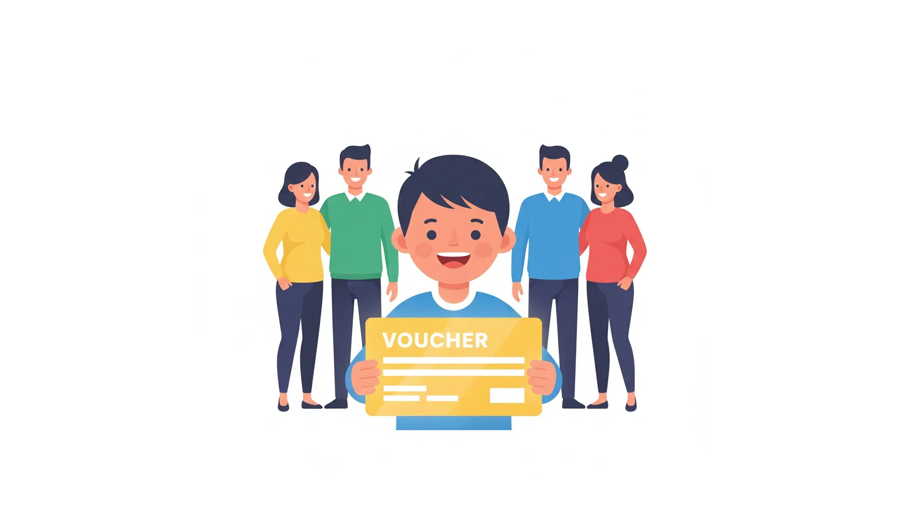 이혼 재혼 보호자 변경 시 바우처 잔액이 아이에게 속한다는 원칙을 나타내는 이미지